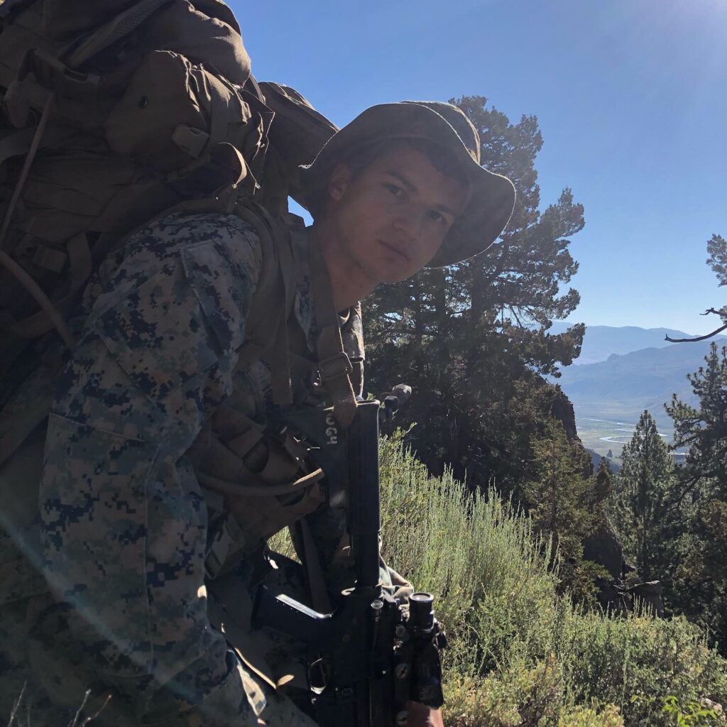 Photo of Frank during his service